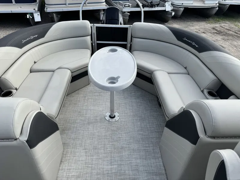 Slide: The Image of South Bay 224RS LE Pontoon & 140HP Suzuki 4-Stroke EFI 2023 - 8