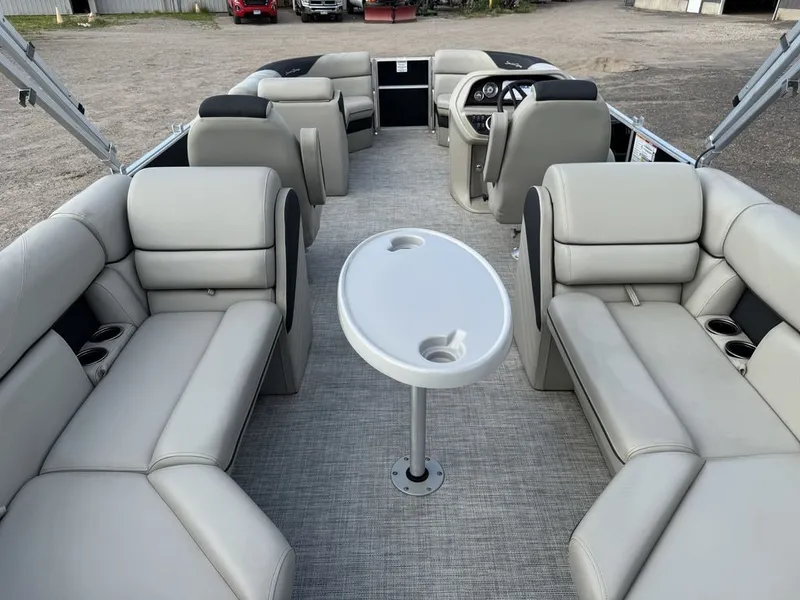 Slide: The Image of South Bay 224RS LE Pontoon & 140HP Suzuki 4-Stroke EFI 2023 - 9