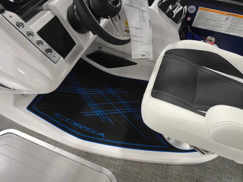 Slide: The Image of Interior of 2026 Barletta Corsa 23 U with steering wheel and seat. - 17