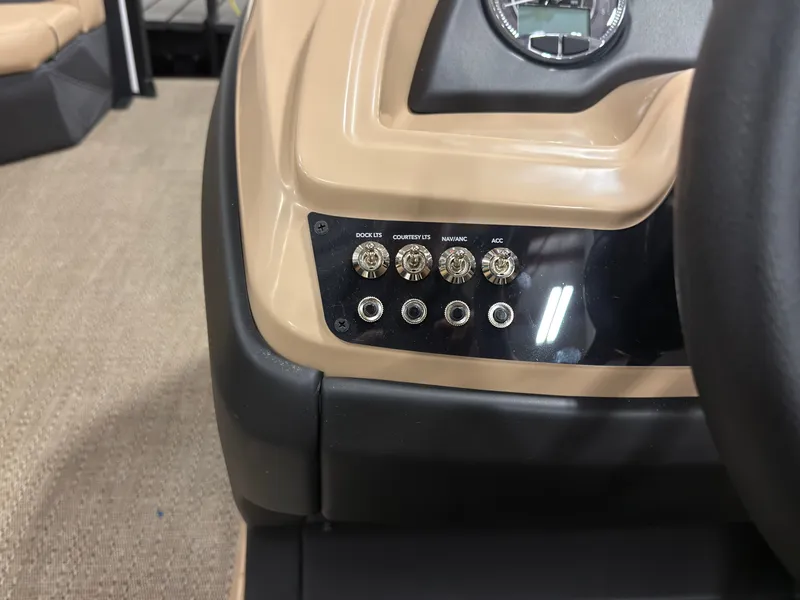 Slide: The Image of Control panel of Barletta Cabrio 22 U boat, year 2026. - 14