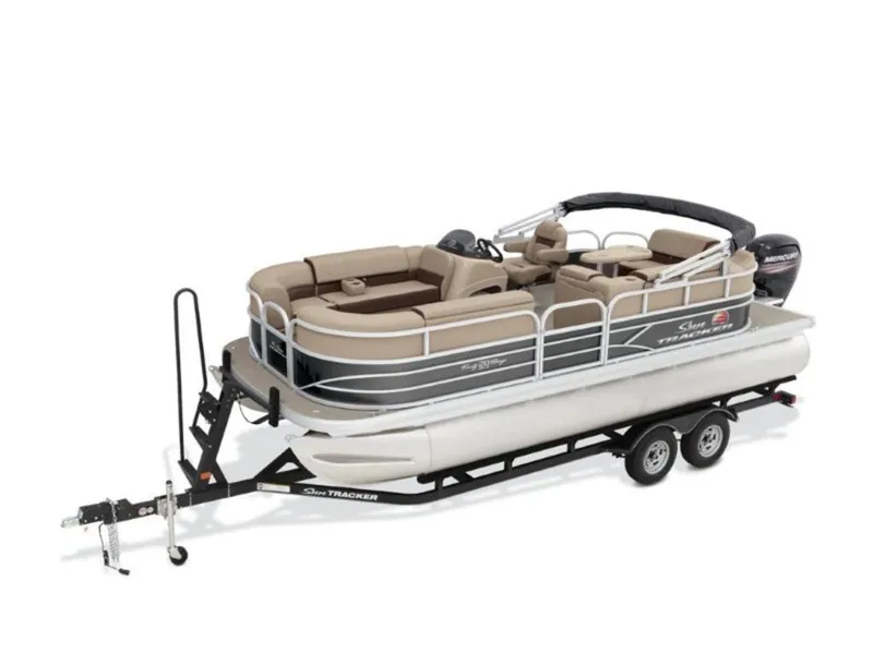 Slide: The Image of Sun Tracker Party Barge 20 DLX 2018 - 3