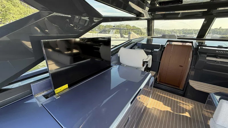 Slide: The Image of Interior of 2026 Santasevera52 yacht with sleek design and modern amenities. - 21