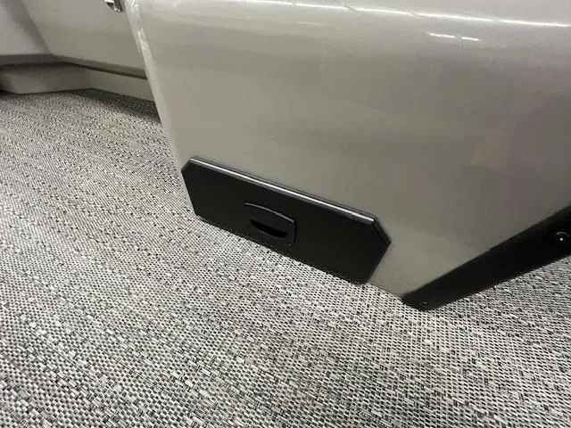 Slide: The Image of 2025 Barletta ARIA 20QC boat interior detail with textured flooring. - 17