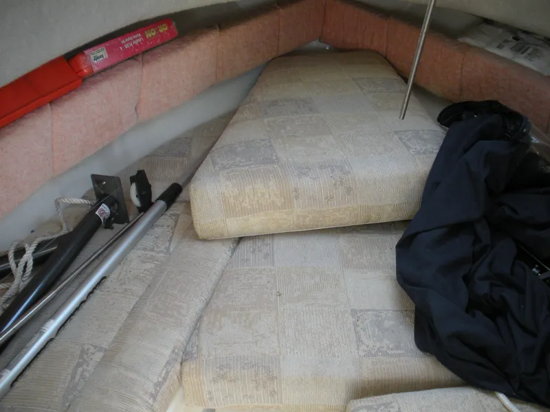 Slide: The Image of Interior cabin of 2008 Seaswirl Striper 2101 Alaskan with cushions and equipment. - 4