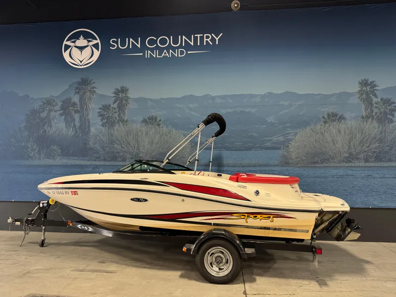 The Image of 2012 Sea Ray 185 Sport boat displayed at Sun Country Inland showroom. - 6