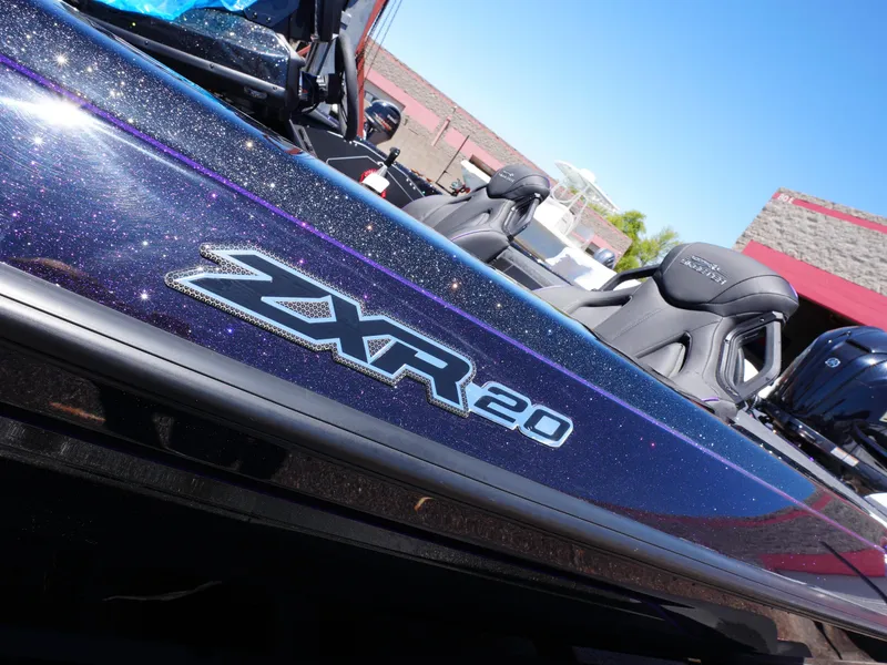 Slide: The Image of 2025 Skeeter ZXR20 boat with sparkling finish and sleek design. - 17