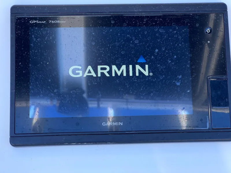 Slide: The Image of Garmin GPSMAP 7608xsv display on 2016 Boston Whaler 210 Montauk boat. - 21
