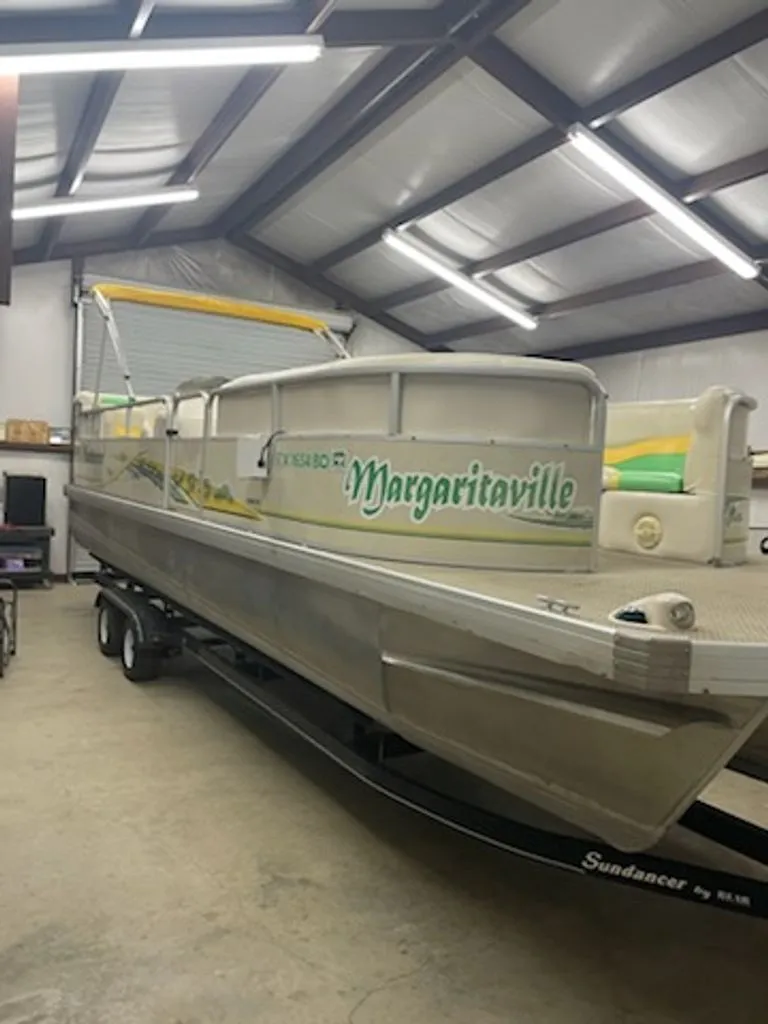 Slide: The Image of Sundancer Pontoons Tritoon 2006 - 5