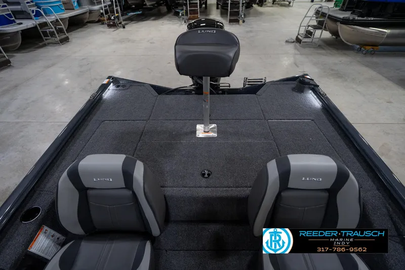 Slide: The Image of 2026 Lund 1775 Renegade boat trim control panel with Maringo socket. - 32