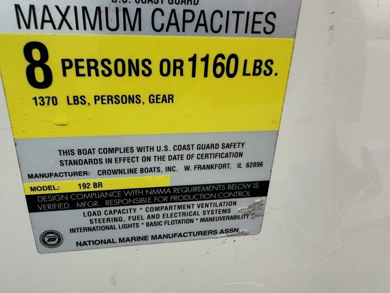 Slide: The Image of Crownline Boats 192 4.3 V6 Open Bow Runabout 2000 - 56