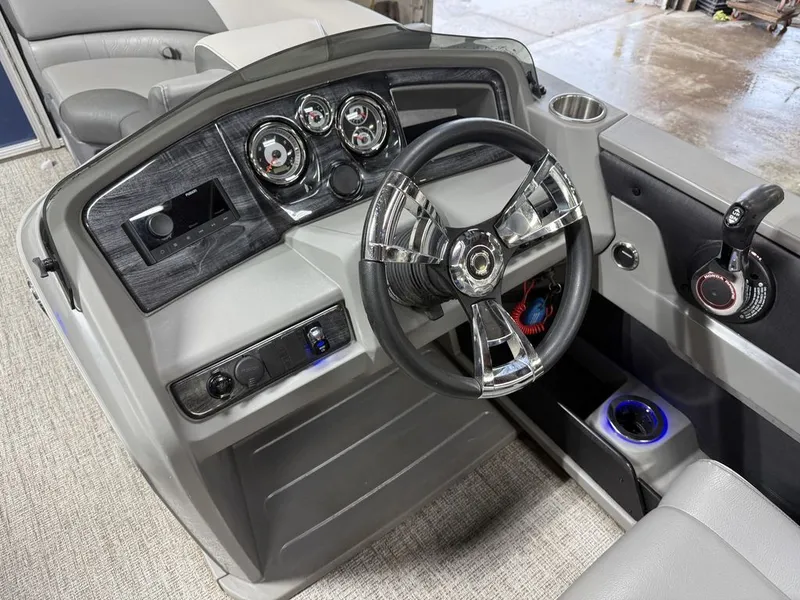 Slide: The Image of Tahoe LTZ 2385 Quad Lounge Tritoon Pontoon & Honda 4-Stroke EFI 2022 - 13