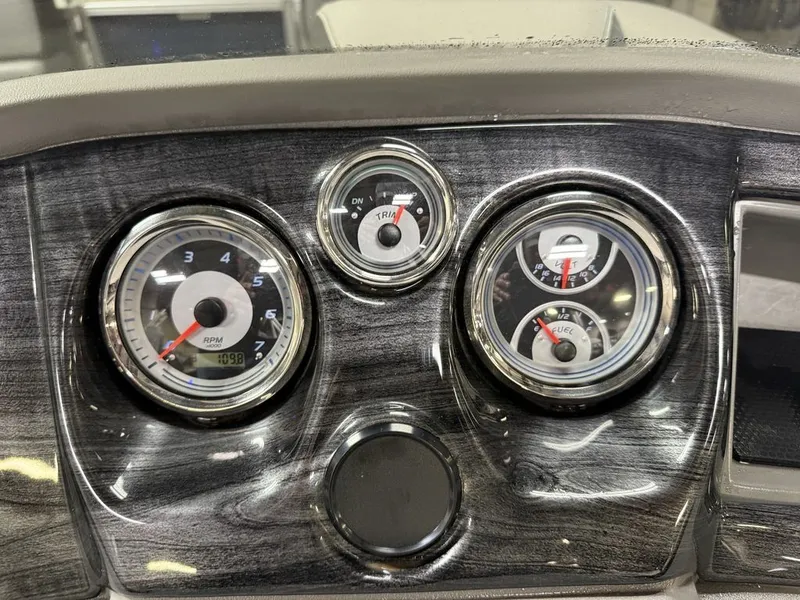 Slide: The Image of Tahoe LTZ 2385 Quad Lounge Tritoon Pontoon & Honda 4-Stroke EFI 2022 - 16