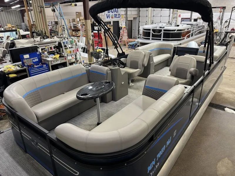 The Image of Qwest 822 100HP Quad Lounge Pontoon 2023 - 1