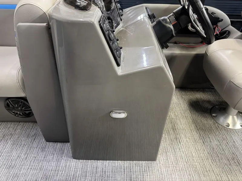 Slide: The Image of Qwest 822 100HP Quad Lounge Pontoon 2023 - 25