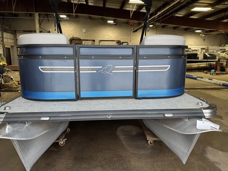Slide: The Image of Qwest 822 100HP Quad Lounge Pontoon 2023 - 56