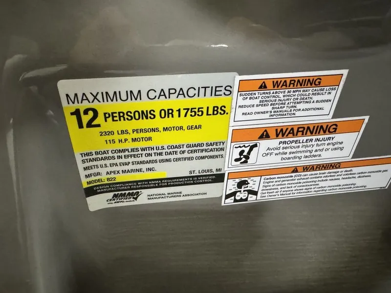 Slide: The Image of Qwest 822 100HP Quad Lounge Pontoon 2023 - 59