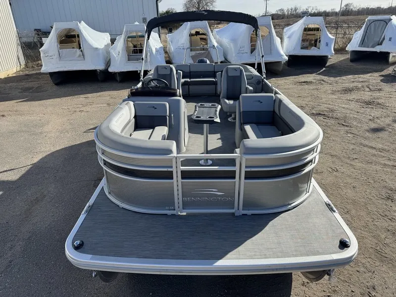Slide: The Image of Bennington 2021 Bennington 22 SSRX Quad Lounge Pontoon & 115HP - $29995 2021 - 10