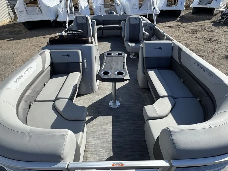 Slide: The Image of Bennington 2021 Bennington 22 SSRX Quad Lounge Pontoon & 115HP - $29995 2021 - 11