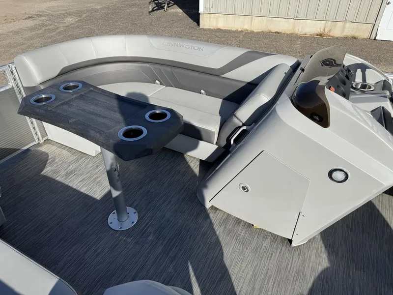 Slide: The Image of Bennington 2021 Bennington 22 SSRX Quad Lounge Pontoon & 115HP - $29995 2021 - 16
