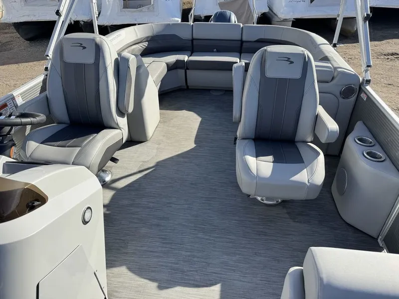 Slide: The Image of Bennington 2021 Bennington 22 SSRX Quad Lounge Pontoon & 115HP - $29995 2021 - 6