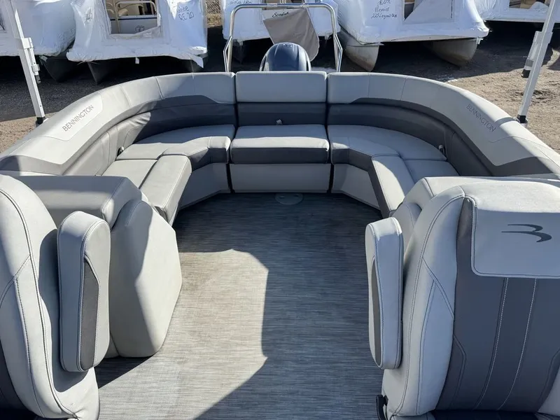 Slide: The Image of Bennington 2021 Bennington 22 SSRX Quad Lounge Pontoon & 115HP - $29995 2021 - 9