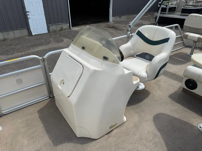 Slide: The Image of Sweetwater 2222 DF Pontoon WITH SEA LEGS 2004 - 12