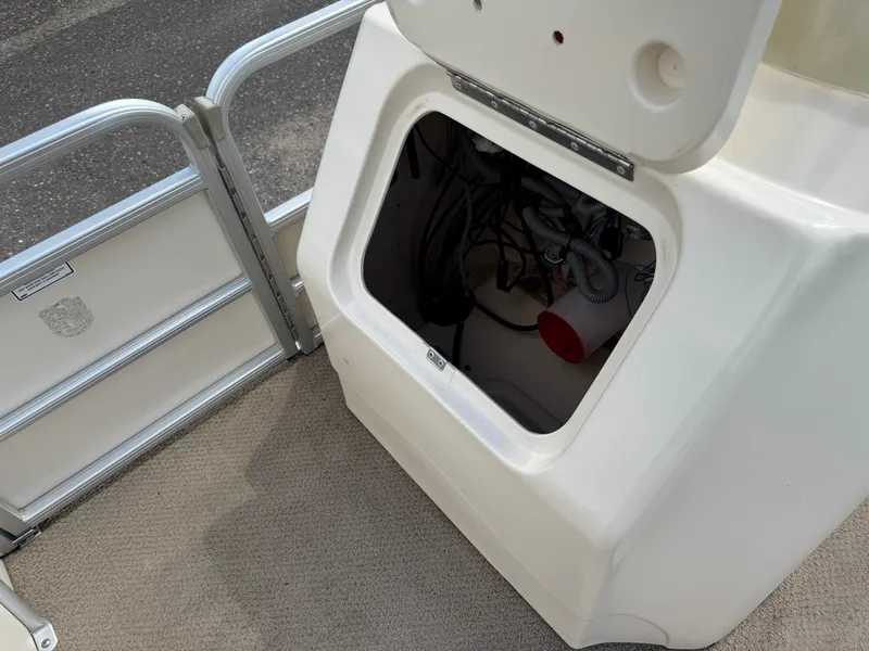 Slide: The Image of Sweetwater 2222 DF Pontoon WITH SEA LEGS 2004 - 14