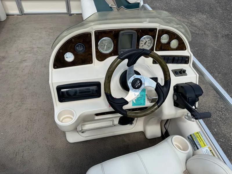 Slide: The Image of Sweetwater 2222 DF Pontoon WITH SEA LEGS 2004 - 17