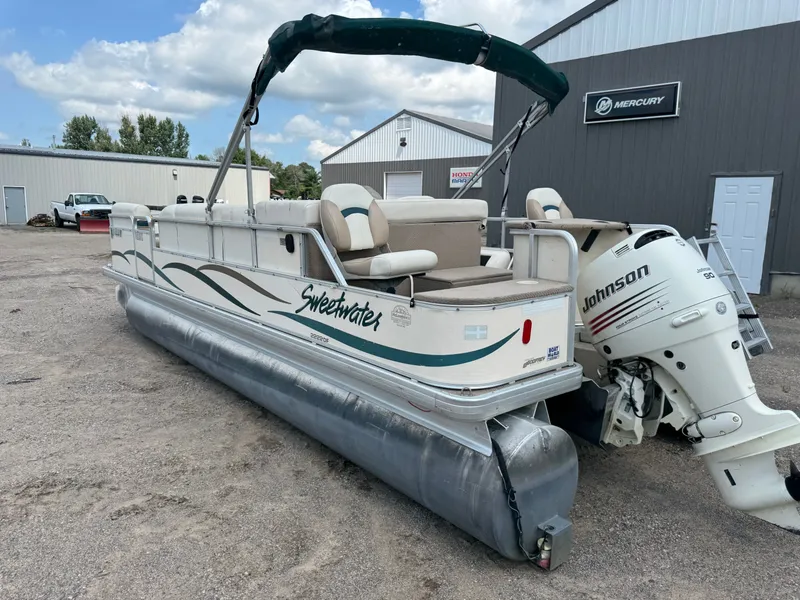 Slide: The Image of Sweetwater 2222 DF Pontoon WITH SEA LEGS 2004 - 53