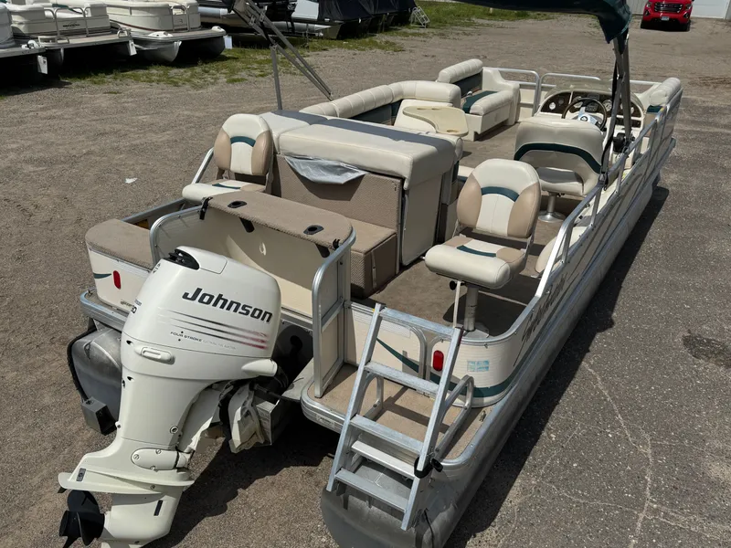 Slide: The Image of Sweetwater 2222 DF Pontoon WITH SEA LEGS 2004 - 6