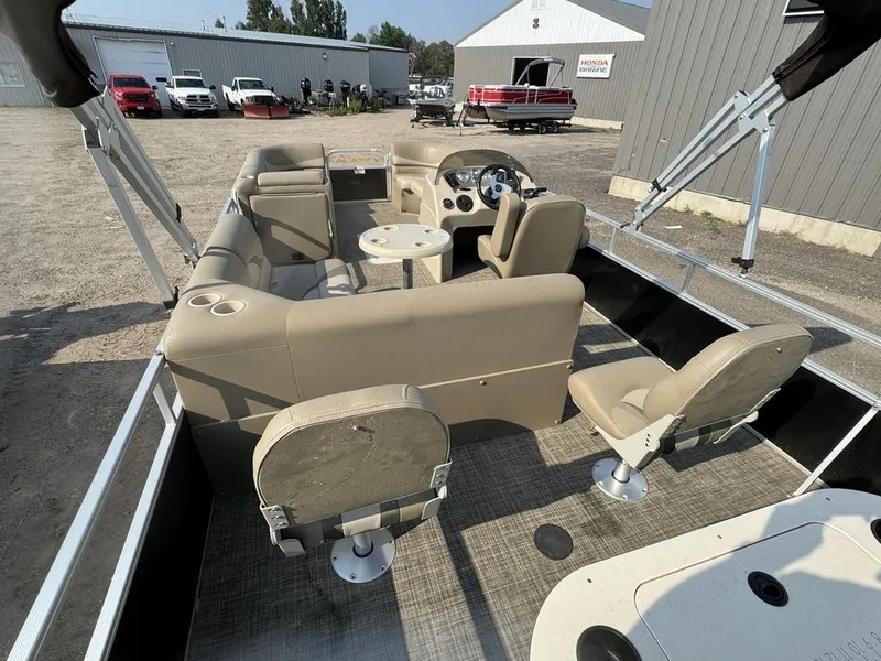 Slide: The Image of SunCatcher V322 RF Tritoon Pontoon 2016 - 33