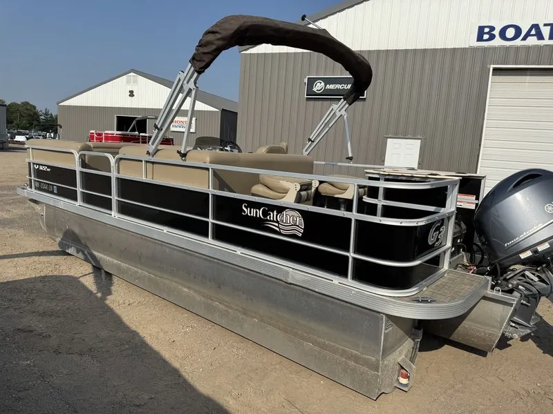 Slide: The Image of SunCatcher V322 RF Tritoon Pontoon 2016 - 38