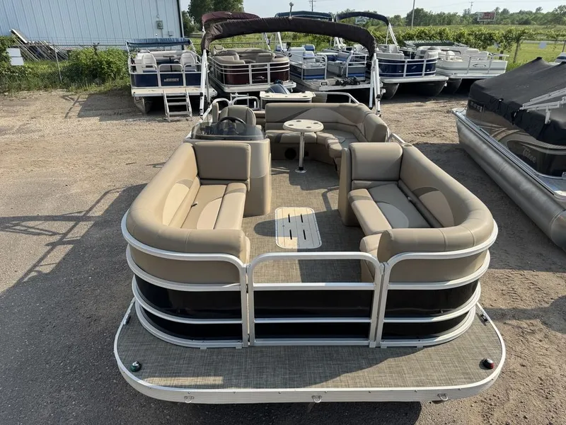 Slide: The Image of SunCatcher V322 RF Tritoon Pontoon 2016 - 8