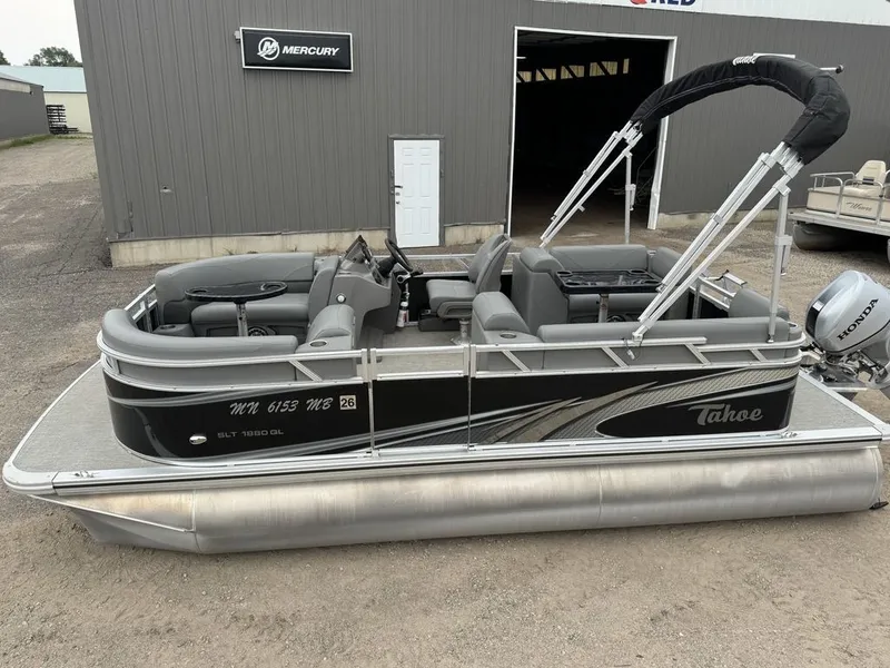 Slide: The Image of Tahoe SLT 18' Quad Lounge & Honda 60HP 4-Stroke EFI 2021 - 51
