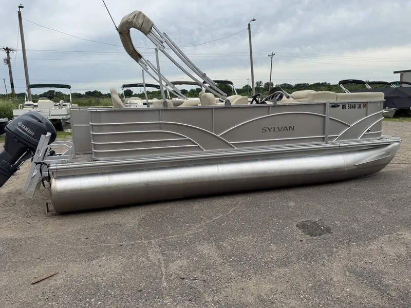 Slide: The Image of Sylvan 820 Cruise-N-Fish Pontoon 2017 - 12
