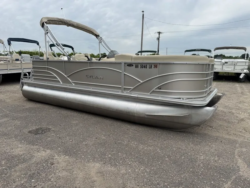 Slide: The Image of Sylvan 820 Cruise-N-Fish Pontoon 2017 - 48