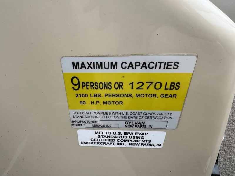 Slide: The Image of Sylvan 820 Cruise-N-Fish Pontoon 2017 - 53