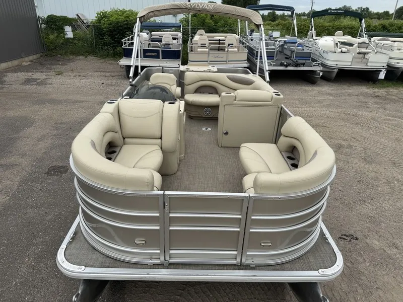 Slide: The Image of Sylvan 820 Cruise-N-Fish Pontoon 2017 - 7