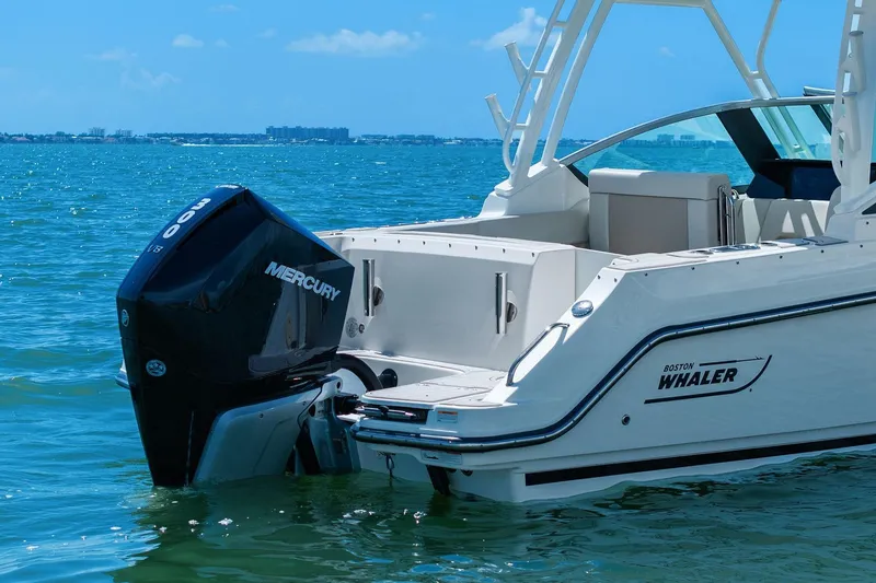 Slide: The Image of 2023 Boston Whaler 240 Vantage - Transom - 27
