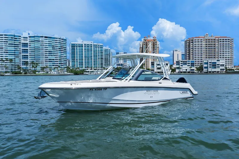 Slide: The Image of 2023 Boston Whaler 240 Vantage - Profile Port - 38