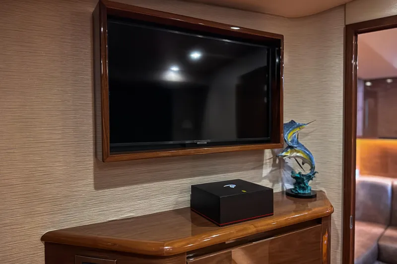 Slide: The Image of V12 engine detail of 2022 Viking 54 Sport Coupe, showcasing power and performance. - 76