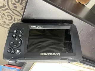 Slide: The Image of Lowrance Hook fish finder on a Tracker Pro Team 195 TXW, 2016 model. - 13