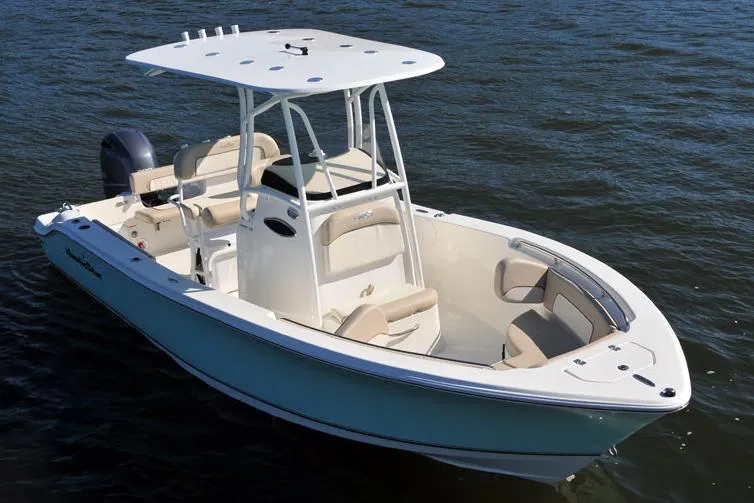 Slide: The Image of Manufacturer Provided Image: 2018 NauticStar 22 XS Offshore boat on water. - 16