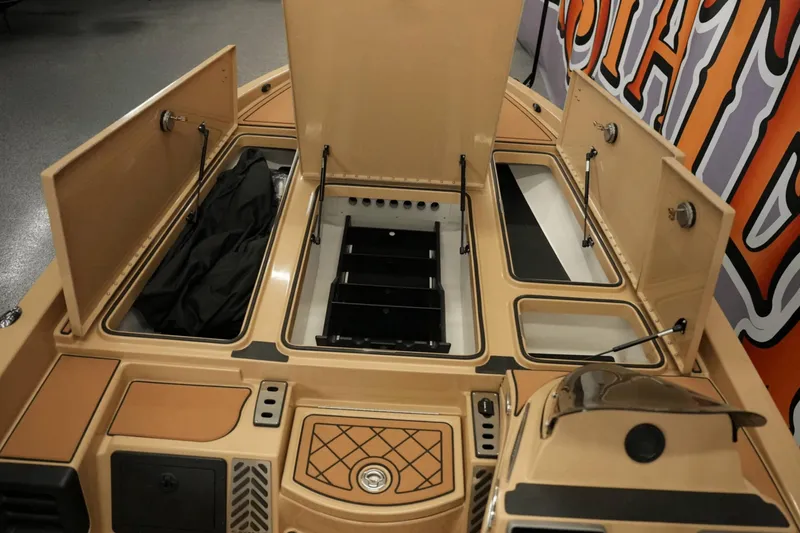 Slide: The Image of 2025 Caymas XS 20 PRO boat trailer with steps and wheel detail. - 15