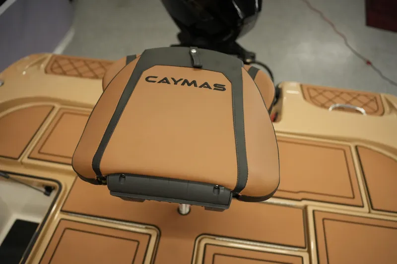 Slide: The Image of 2025 Caymas XS 20 PRO boat console with sleek design and modern features. - 5