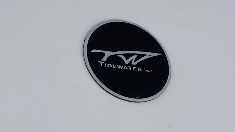 Slide: The Image of Tidewater Boats logo on 2026 Tidewater 2410 Bay Max. - 22