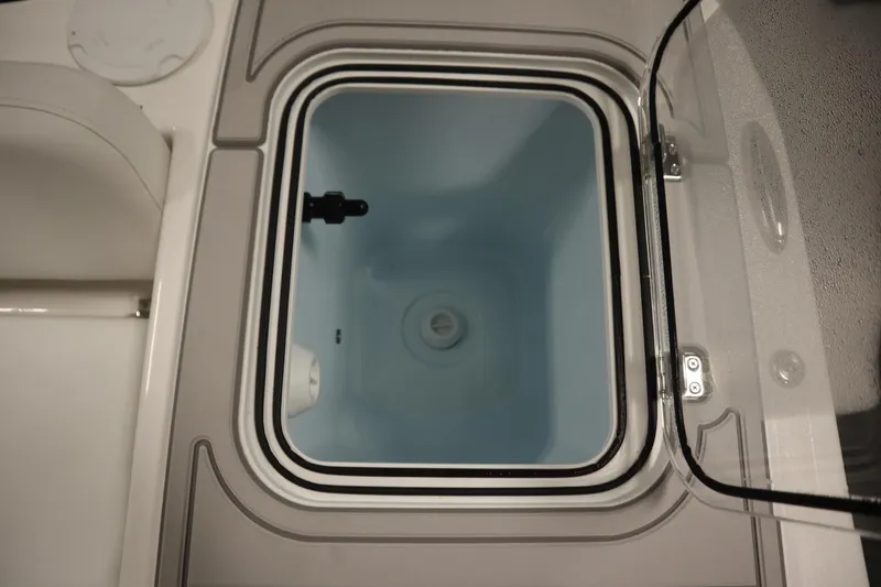 Slide: The Image of Open storage compartment on 2026 Sea Fox 248 Commander boat. - 45