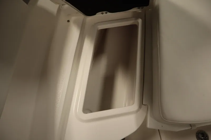 Slide: The Image of Storage compartment in 2026 Sea Fox 228 Commander boat interior. - 13