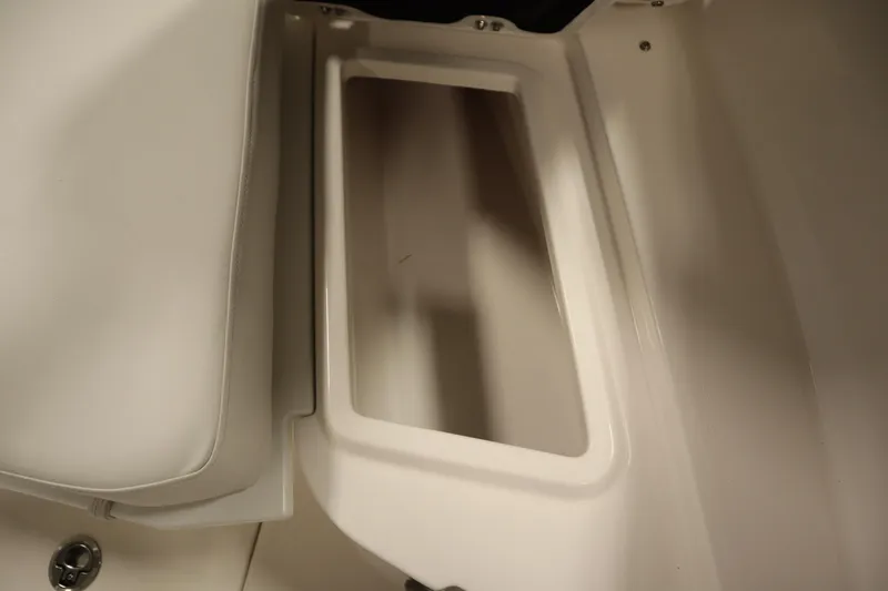 Slide: The Image of 2026 Sea Fox 228 Commander boat interior storage compartment. - 14