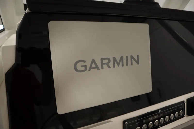 Slide: The Image of Garmin display on 2026 Sea Fox 228 Commander boat dashboard. - 28